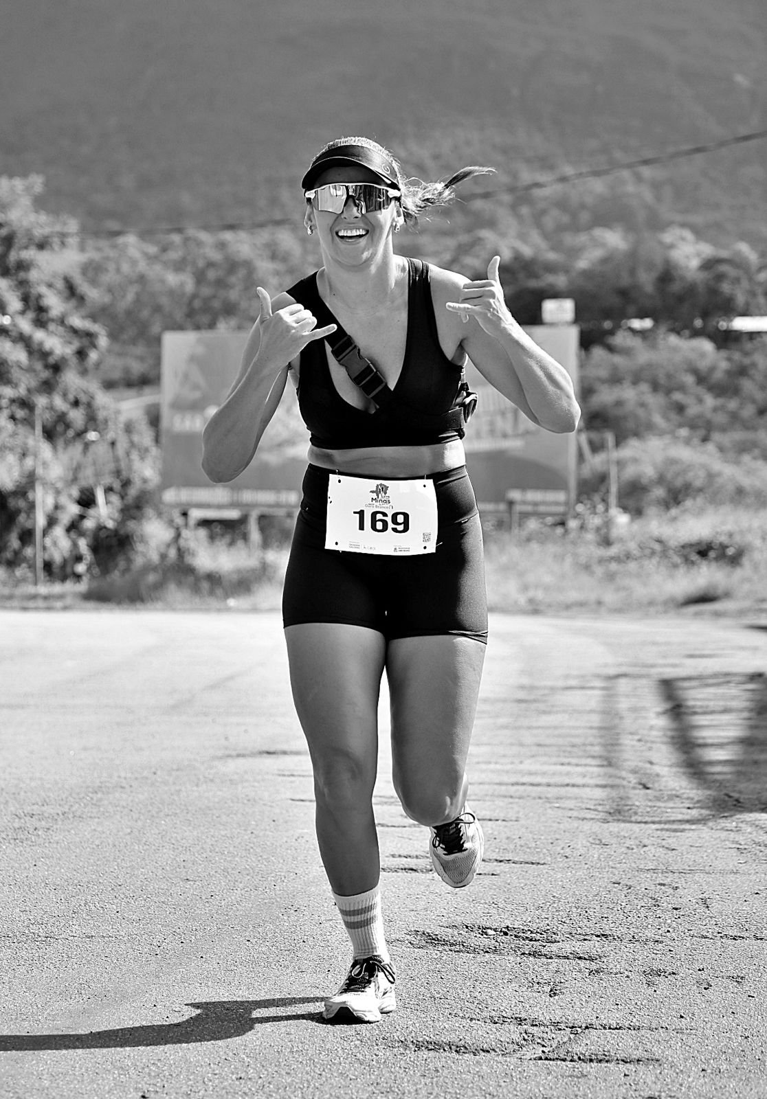 Paty treinando
